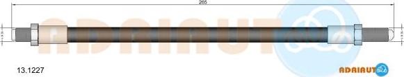 Adriauto 13.1227 - Тормозной шланг abcparts.ee