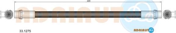 Adriauto 33.1275 - Тормозной шланг abcparts.ee