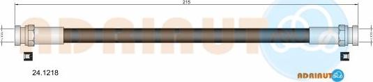 Adriauto 24.1218 - Тормозной шланг abcparts.ee