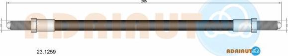 Adriauto 23.1259 - Тормозной шланг abcparts.ee