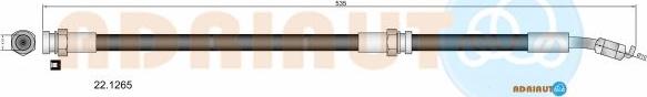 Adriauto 22.1265 - Тормозной шланг abcparts.ee