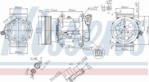 AES PSH 89372 - Kompressor,kliimaseade abcparts.ee