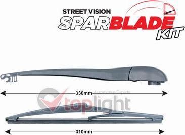 AE TOPLIGHT TRA-F2F1 - Комплект рычагов стеклоочистителя, система очистки стекол abcparts.ee