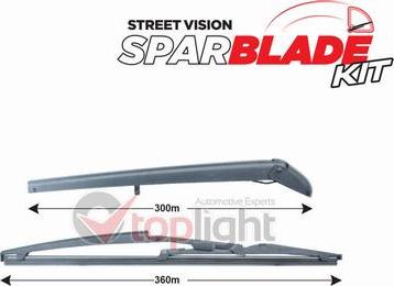 AE TOPLIGHT TRA-F2M4 - Комплект рычагов стеклоочистителя, система очистки стекол abcparts.ee