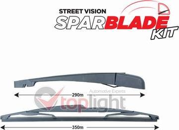 AE TOPLIGHT TRA-F2S4 - Комплект рычагов стеклоочистителя, система очистки стекол abcparts.ee