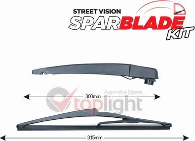 AE TOPLIGHT TRA-F2S1 - Комплект рычагов стеклоочистителя, система очистки стекол abcparts.ee