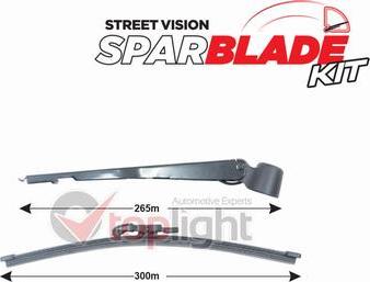 AE TOPLIGHT TRA-M12C1L - Комплект рычагов стеклоочистителя, система очистки стекол abcparts.ee