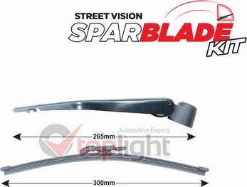 AE TOPLIGHT TRA-M12C1R - Комплект рычагов стеклоочистителя, система очистки стекол abcparts.ee