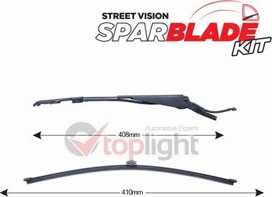 AE TOPLIGHT TRA-M8V2 - Комплект рычагов стеклоочистителя, система очистки стекол abcparts.ee