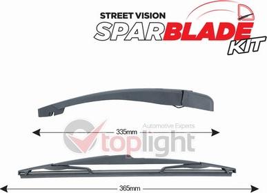 AE TOPLIGHT TRA-P134 - Комплект рычагов стеклоочистителя, система очистки стекол abcparts.ee