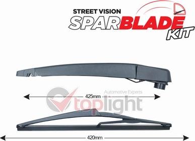 AE TOPLIGHT TRA-P135 - Комплект рычагов стеклоочистителя, система очистки стекол abcparts.ee