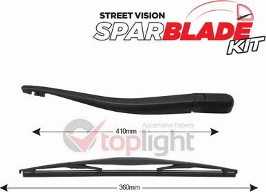 AE TOPLIGHT TRA-T7C1 - Комплект рычагов стеклоочистителя, система очистки стекол abcparts.ee