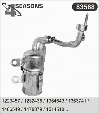 AHE 83568 - Осушитель, кондиционер abcparts.ee