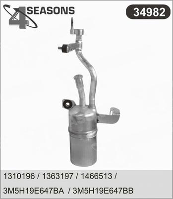 AHE 34982 - Осушитель, кондиционер abcparts.ee