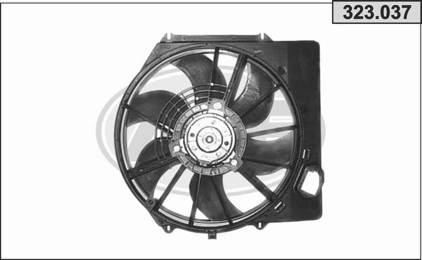 AHE 323.037 - Ventilaator,mootorijahutus abcparts.ee