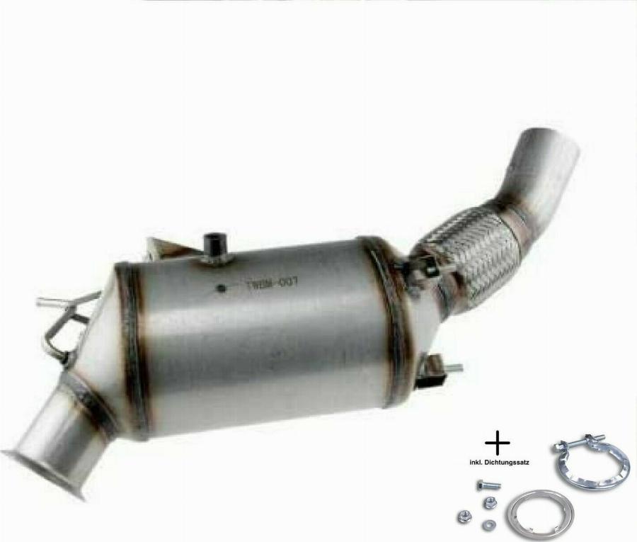 AHG AHG2008 - Сажевый / частичный фильтр, система выхлопа ОГ abcparts.ee