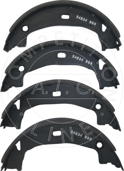 AIC 54634 - Комплект тормозных колодок, барабанные abcparts.ee