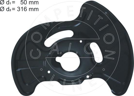 AIC 55192 - Отражатель, защита, тормозной диск abcparts.ee