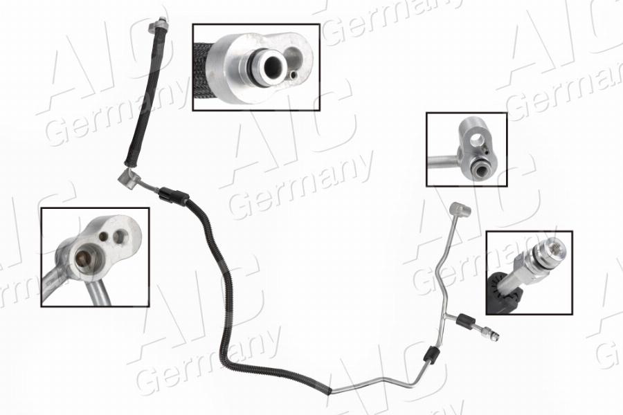 AIC 76169 - Трубопровод высокого / низкого давления, кондиционер abcparts.ee