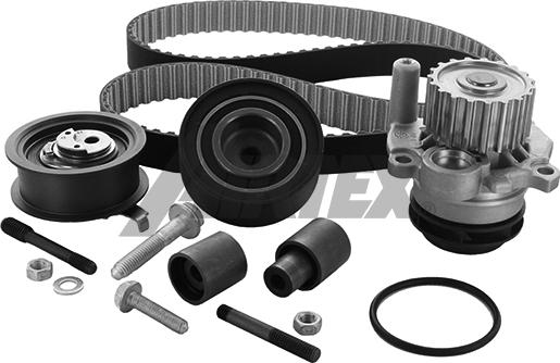Airtex WPK-937802 - Водяной насос + комплект зубчатого ремня ГРМ abcparts.ee