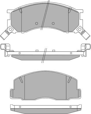 AISIN ASN-2085 - Тормозные колодки, дисковые, комплект abcparts.ee