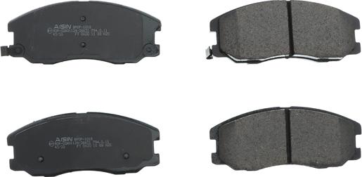AISIN BPOP-1018 - Тормозные колодки, дисковые, комплект abcparts.ee