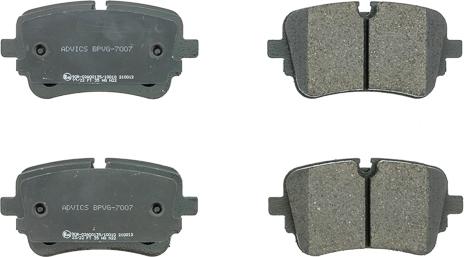 AISIN BPVG-7007 - Тормозные колодки, дисковые, комплект abcparts.ee