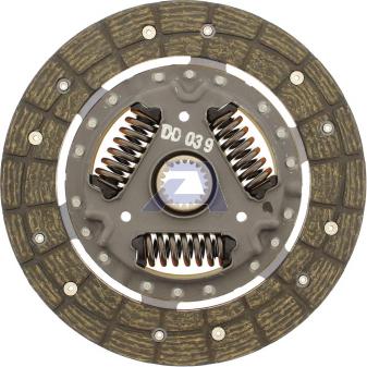 AISIN DD-039 - Диск сцепления, фрикцион abcparts.ee