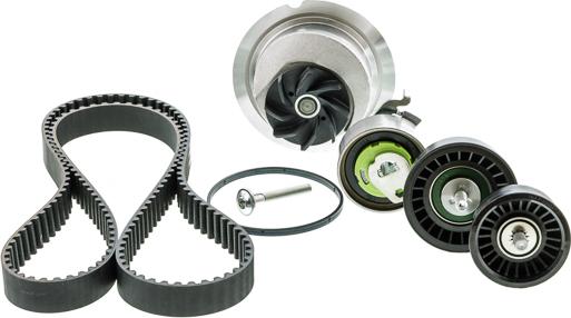AISIN TKPS-7063 - Водяной насос + комплект зубчатого ремня ГРМ abcparts.ee