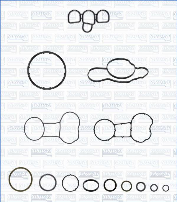 Ajusa 54326800 - Комплект прокладок, блок-картер двигателя abcparts.ee