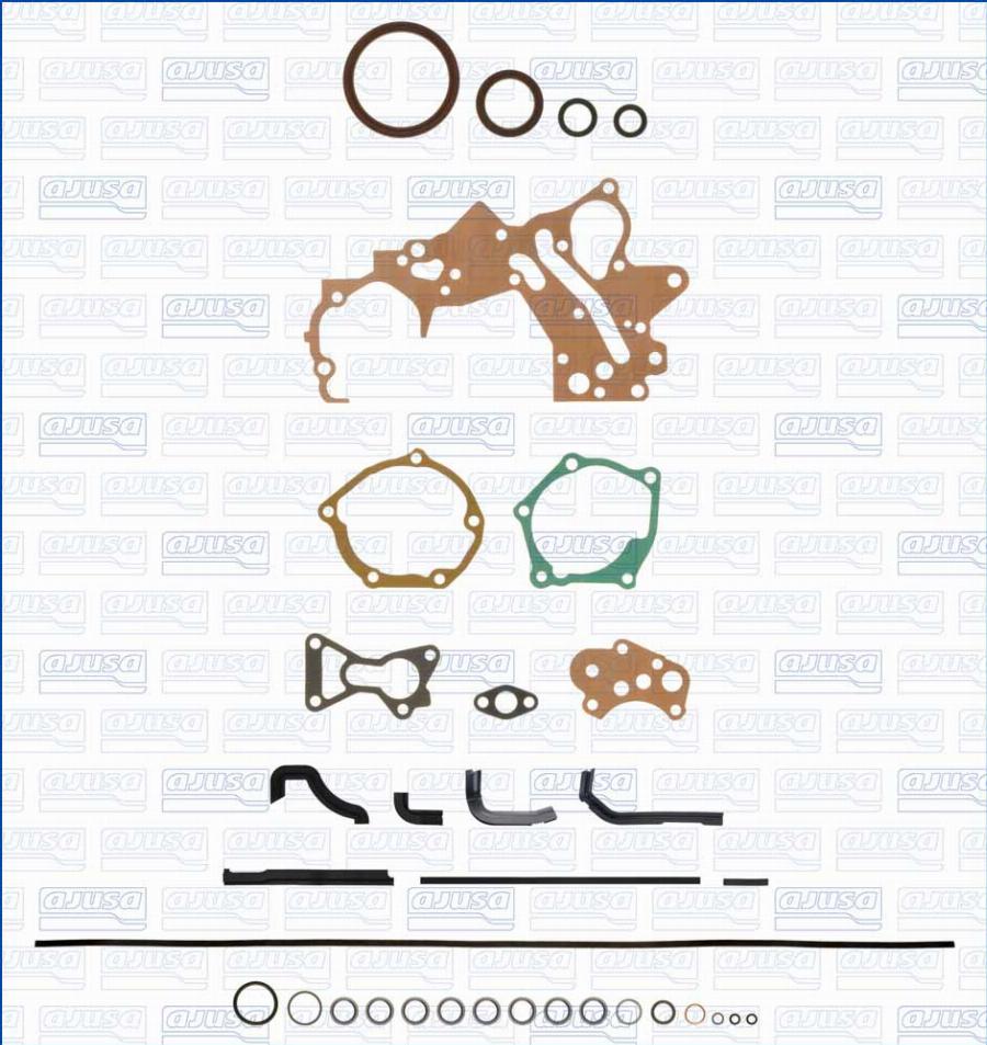Ajusa 54281100 - Комплект прокладок, блок-картер двигателя abcparts.ee