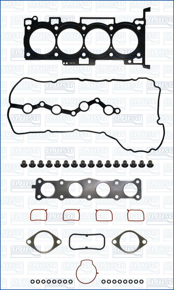 Ajusa 52572100 - Комплект прокладок, головка цилиндра abcparts.ee