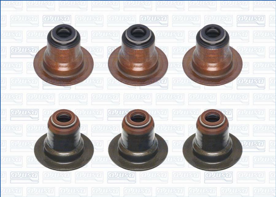 Ajusa 57093000 - Комплект прокладок, стержень клапана abcparts.ee