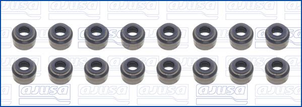 Ajusa 57089400 - Комплект прокладок, стержень клапана abcparts.ee
