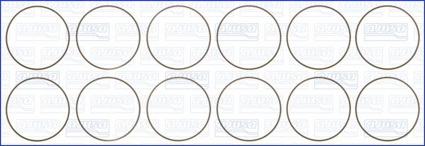 Ajusa 60009000 - Комплект прокладок, гильза цилиндра abcparts.ee
