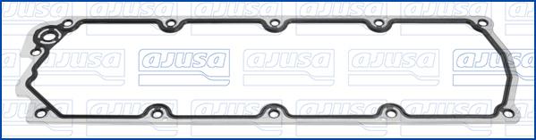Ajusa 01670800 - Прокладка, крышка картера (блок-картер двигателя) abcparts.ee