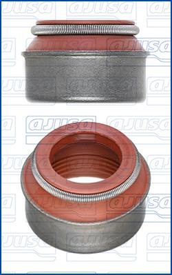 Ajusa 12049800 - Уплотнительное кольцо, стержень клапана abcparts.ee