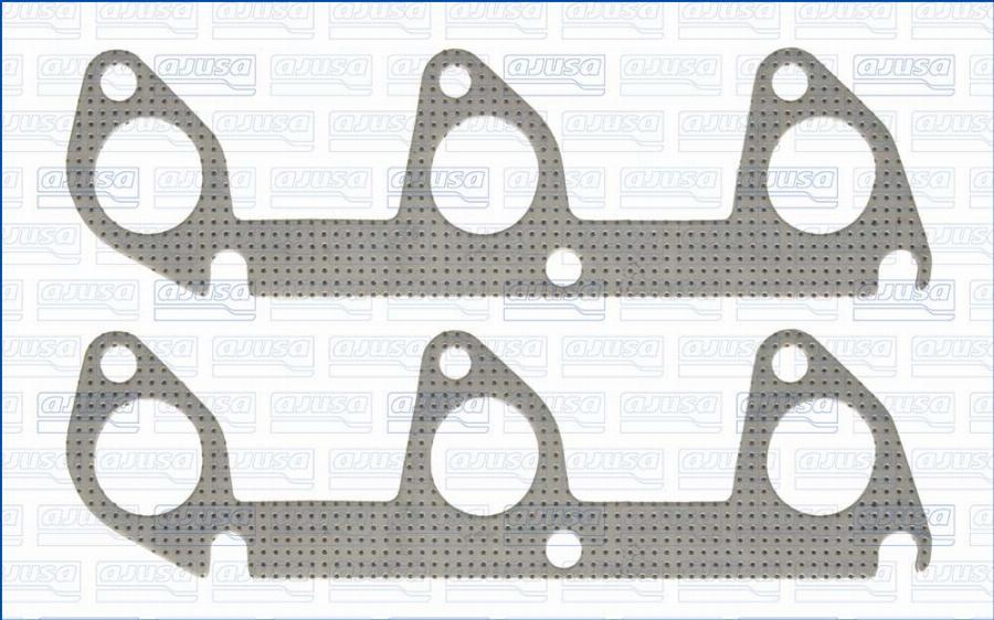 Ajusa 77067600 - Комплект прокладок, выпускной коллектор abcparts.ee
