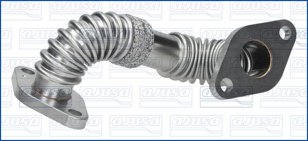 Ajusa PGR0001 - Трубка, клапан возврата ОГ abcparts.ee