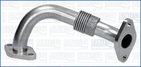 Ajusa PGR0003 - Трубка, клапан возврата ОГ abcparts.ee