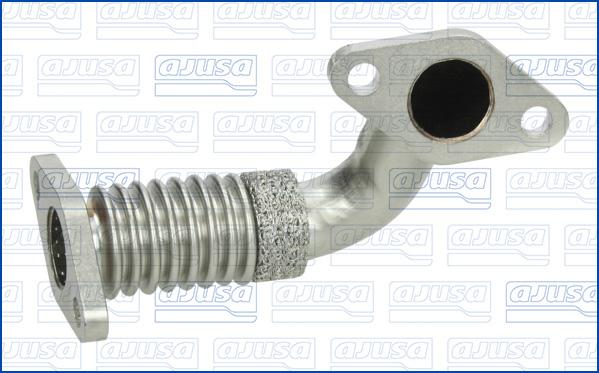 Ajusa PGR0012 - Трубка, клапан возврата ОГ abcparts.ee