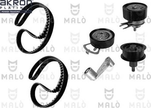AKRON-MALÒ 1551049 - Комплект зубчатого ремня ГРМ abcparts.ee