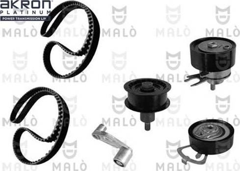 AKRON-MALÒ 1551024 - Комплект зубчатого ремня ГРМ abcparts.ee