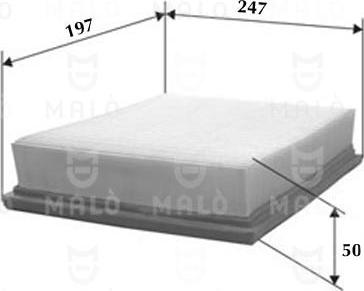 AKRON-MALÒ 1500409 - Воздушный фильтр двигателя abcparts.ee