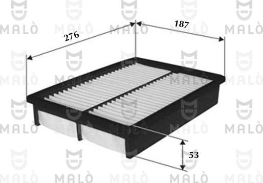 AKRON-MALÒ 1500572 - Воздушный фильтр двигателя abcparts.ee