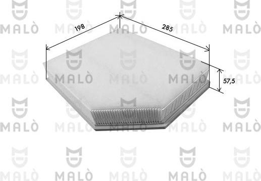 AKRON-MALÒ 1500630 - Воздушный фильтр двигателя abcparts.ee