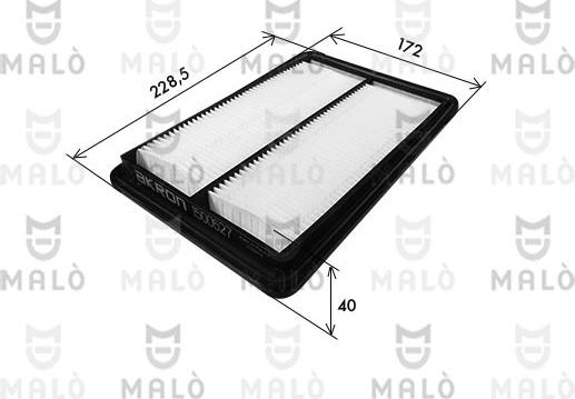 AKRON-MALÒ 1500627 - Воздушный фильтр двигателя abcparts.ee