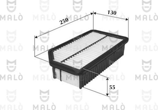 AKRON-MALÒ 1500128 - Воздушный фильтр двигателя abcparts.ee