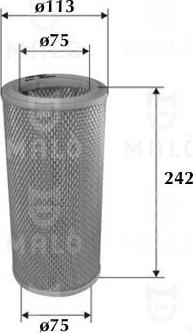 AKRON-MALÒ 1500293 - Воздушный фильтр двигателя abcparts.ee