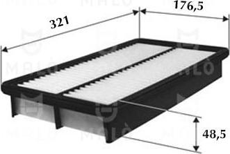 AKRON-MALÒ 1500271 - Воздушный фильтр двигателя abcparts.ee